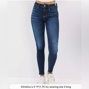 American Eagle | Stretch Skinny Jeans - Size 0 Long